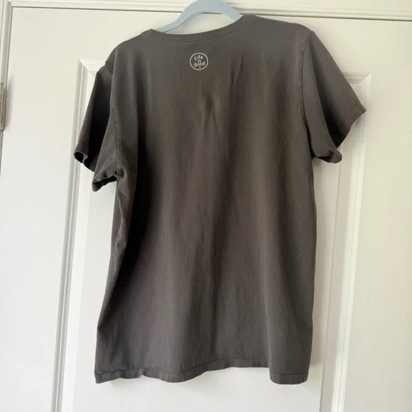 Life is Good Gray T-Shirt with Fun Graphic and “Take Me to the Ocean” text, XL - Picture 2 of 7